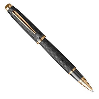 Scrikss Oscar 390 Roller Ball Pen - Matte Black GT