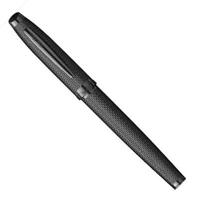 Scrikss Oscar 390 Roller Ball Pen - Matte Black PVD