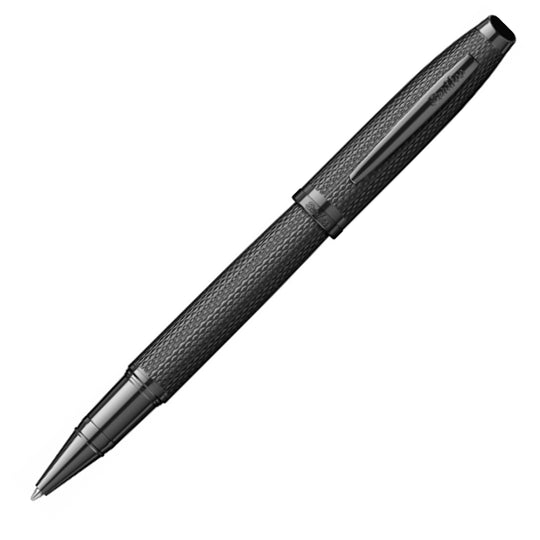 Scrikss Oscar 390 Roller Ball Pen - Matte Black PVD