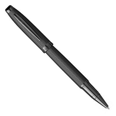Scrikss Oscar 390 Roller Ball Pen - Matte Black PVD