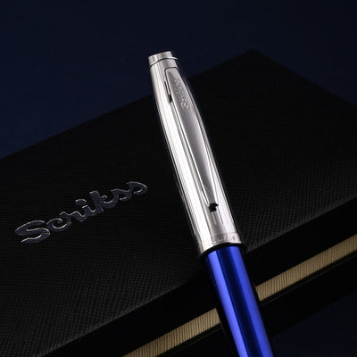 Scrikss Oscar 39 Ball Pen - Navy Blue CT 11