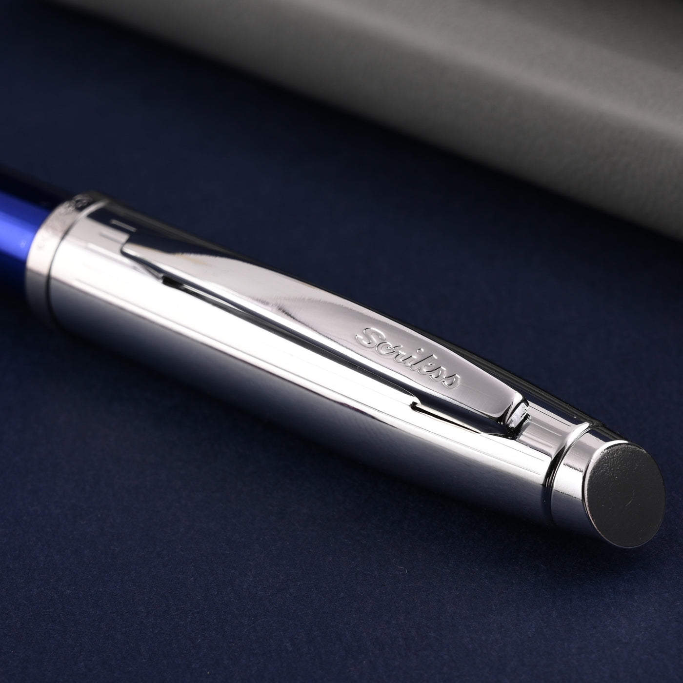 Scrikss Oscar 39 Ball Pen - Navy Blue CT 9