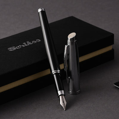 Scrikss Oscar 39 Fountain Pen - Black CT 8