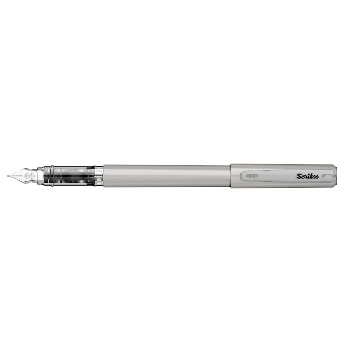 Scrikss Primeo Fountain Pen - Grey