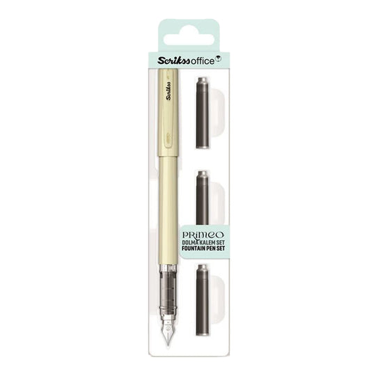 Scrikss Primeo Fountain Pen in Blister Pack - Kiwi