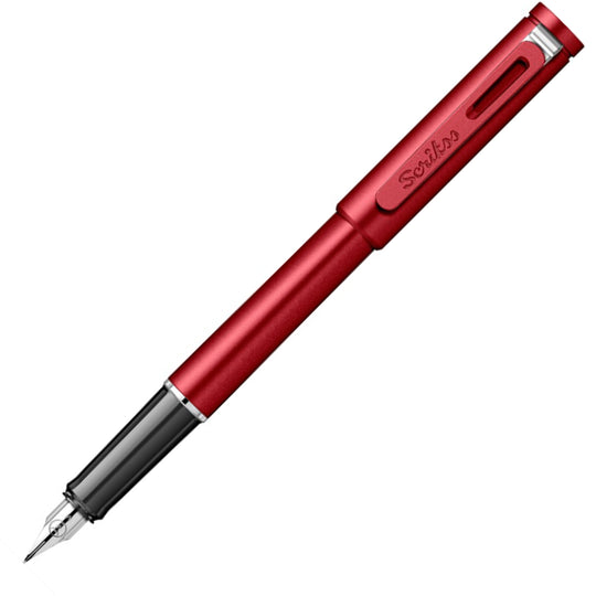 Scrikss Punto Fountain Pen - Claret Red