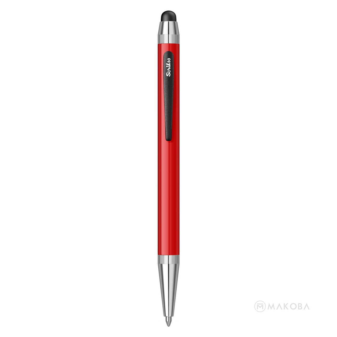 Scrikss Smart 699 Multifunction Ball Pen with Stylus - Red CT 2