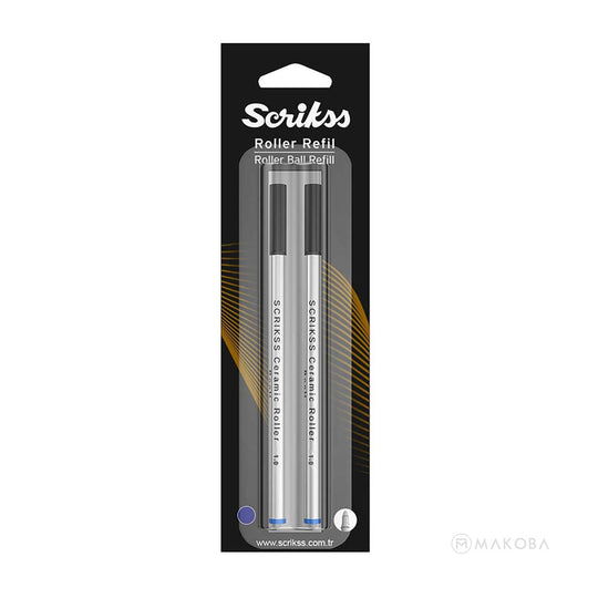 Scrikss Standard Roller Pen Refill, Blue Medium