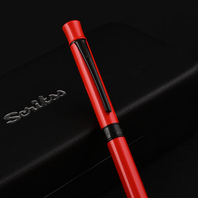 Scrikss Trio 93 Multifunction Ball Pen - Red BT 6