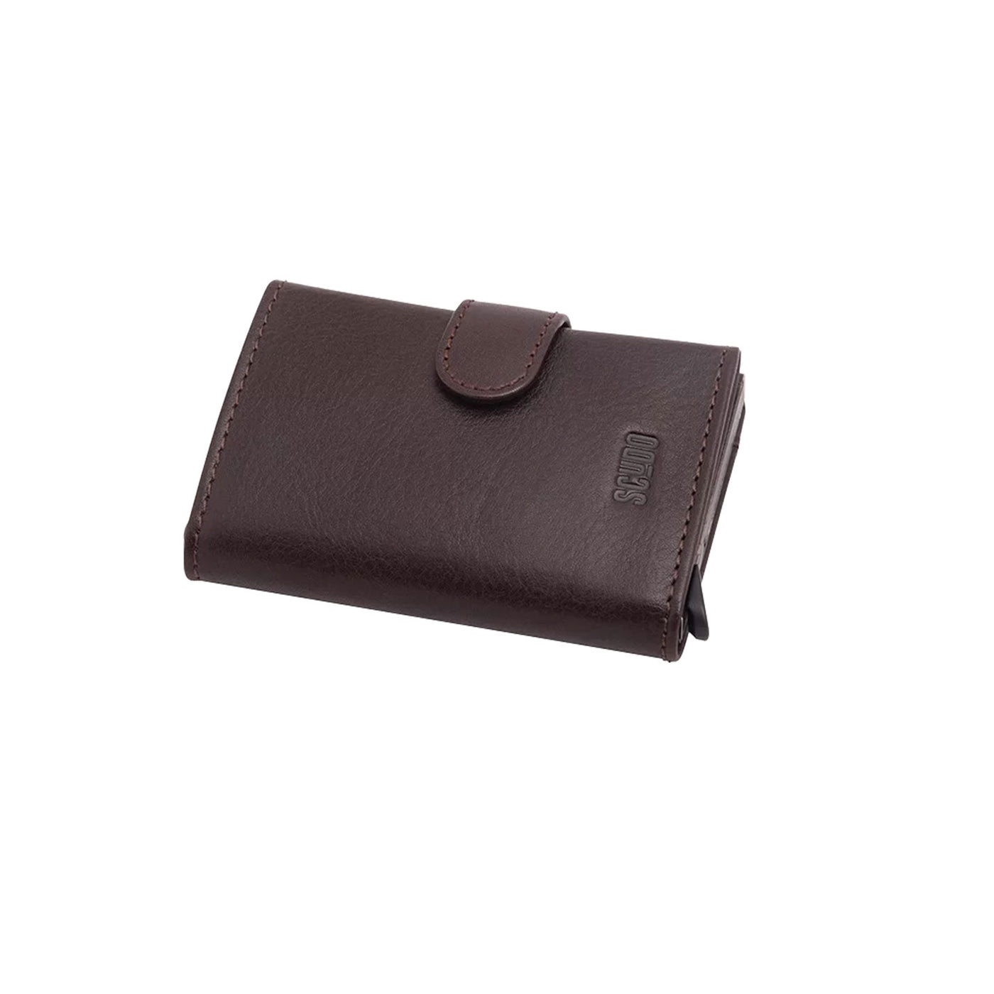 Scudo Classic Slim Wallet - Brown