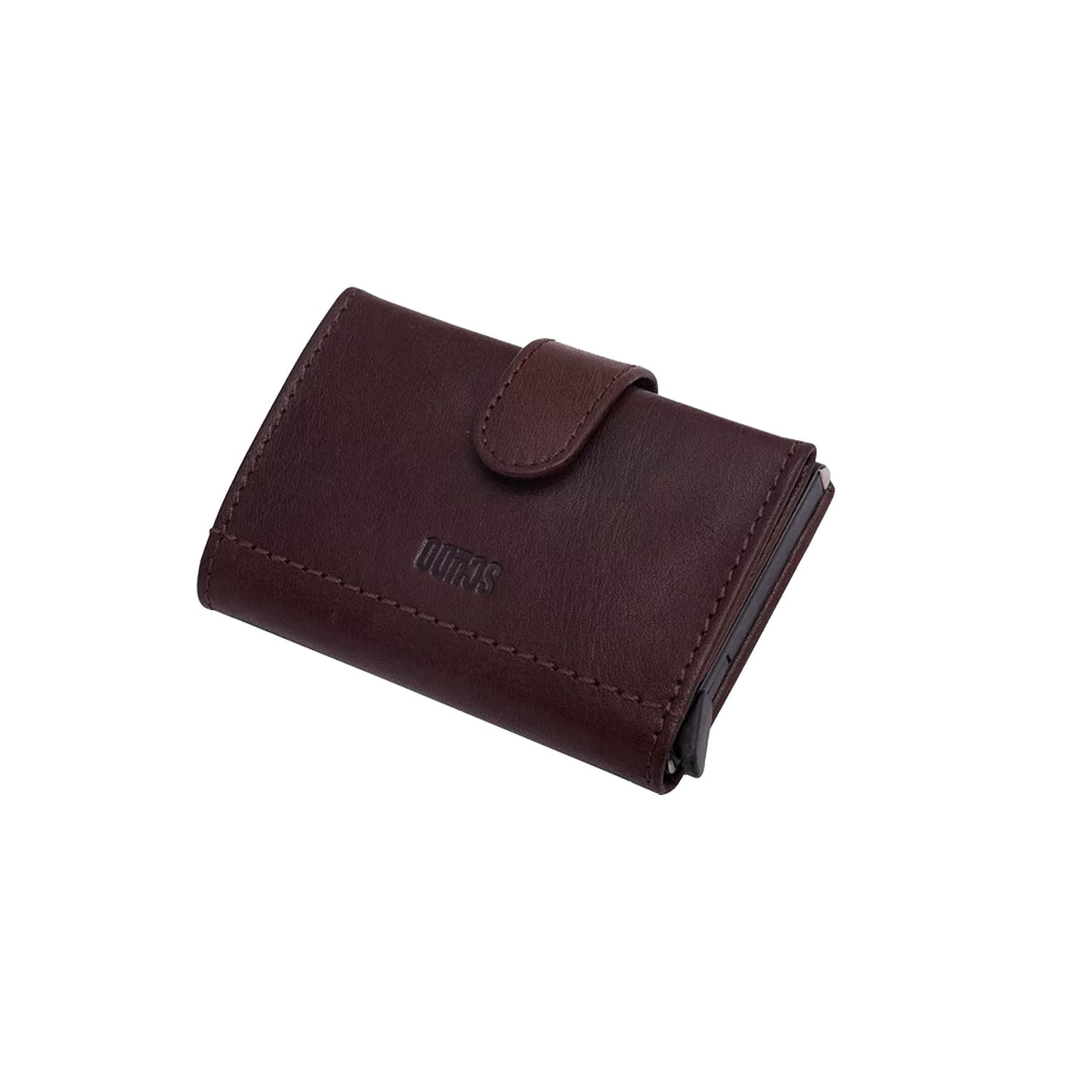 Scudo Linear Slim Wallet - Brown 4