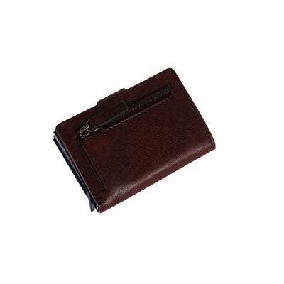 Scudo Linear Slim Wallet - Brown 5