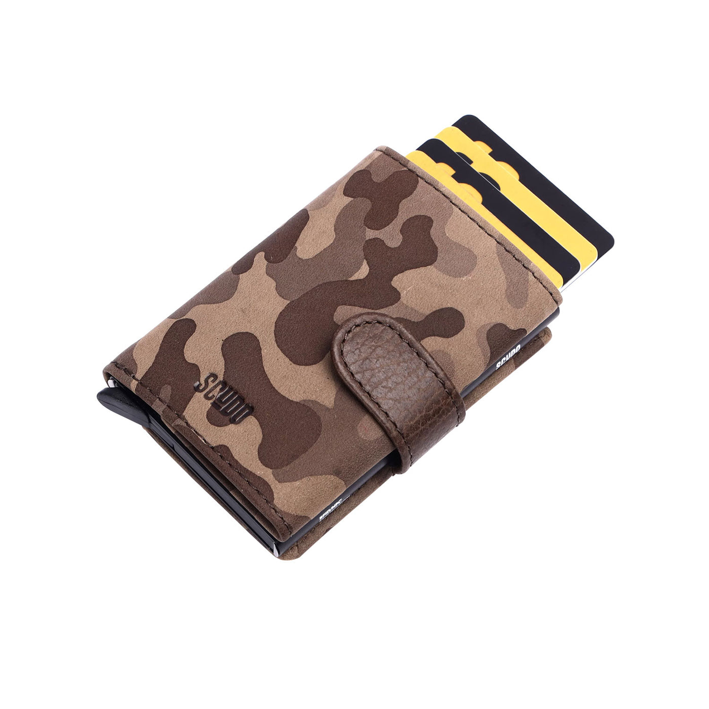 Scudo Military Slim Wallet - Khaki