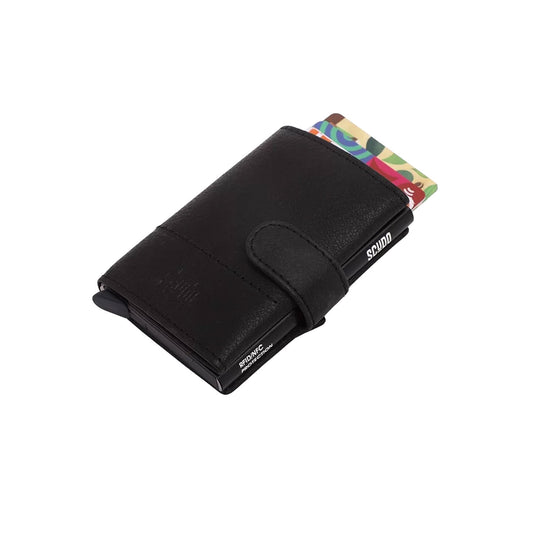 Scudo Troy Slim Wallet - Black