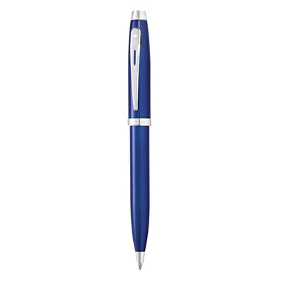 Sheaffer 100 Ball Pen - Glossy Blue CT 3