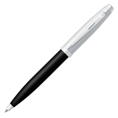Sheaffer Gift Set - 100 Series Glossy Black & Chrome CT Ball Pen with Business Card Holder 2