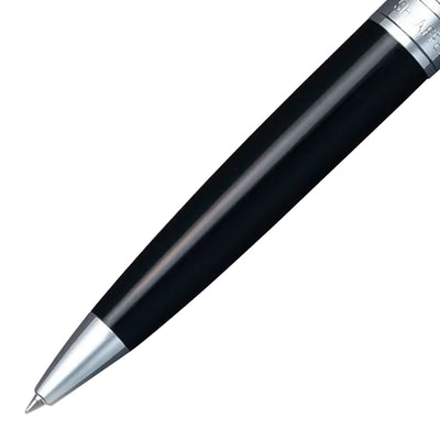 Sheaffer Gift Set - 100 Series Glossy Black & Chrome CT Ball Pen with Business Card Holder 3