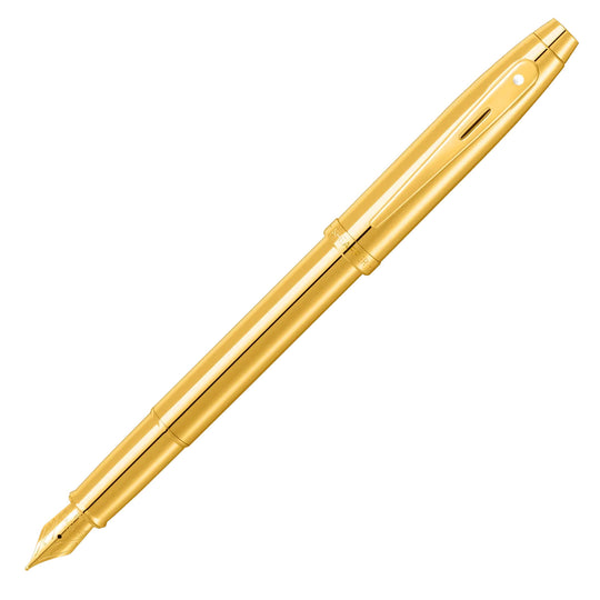 Sheaffer 100 Fountain Pen - Gold GT