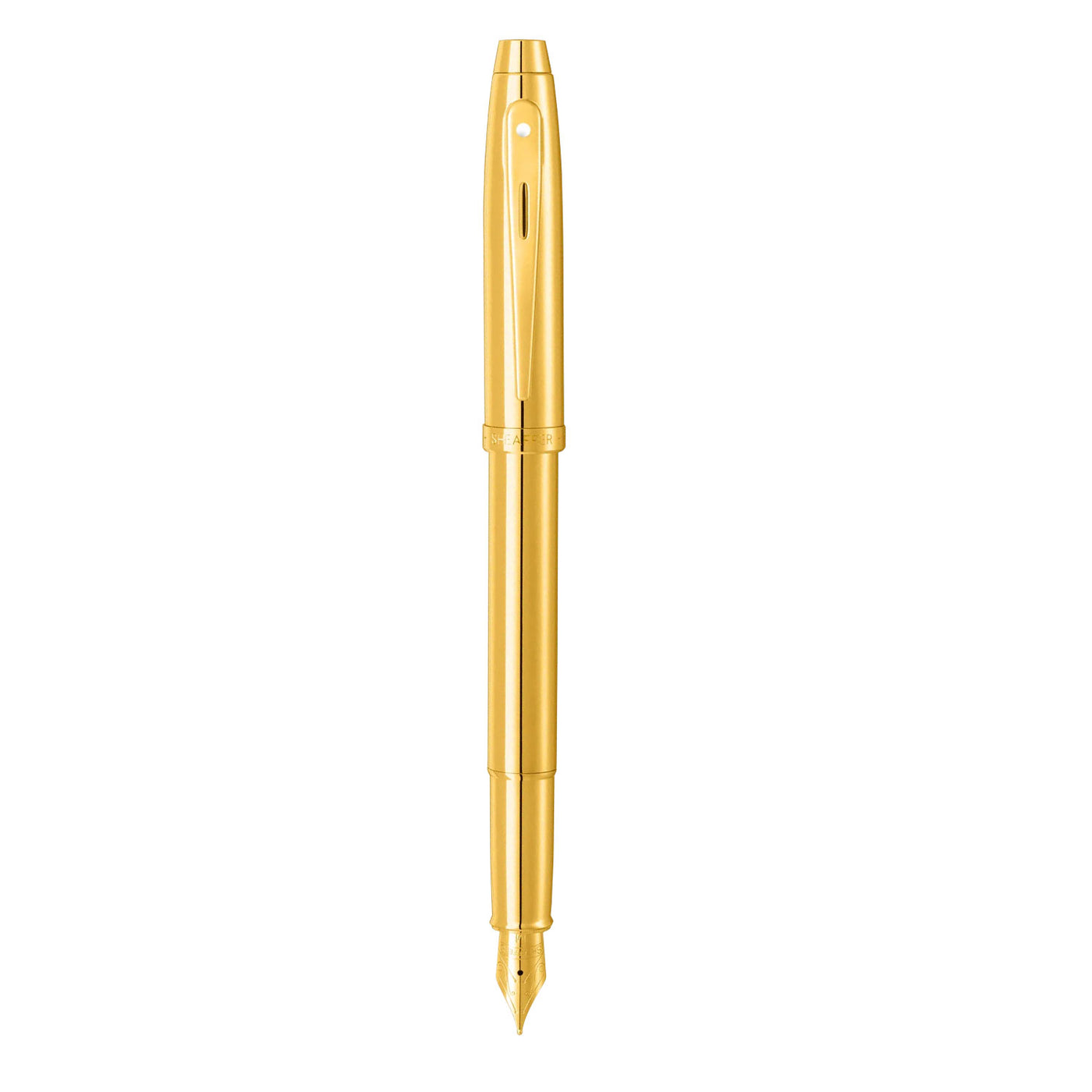 Sheaffer 100 Fountain Pen - Gold GT 2