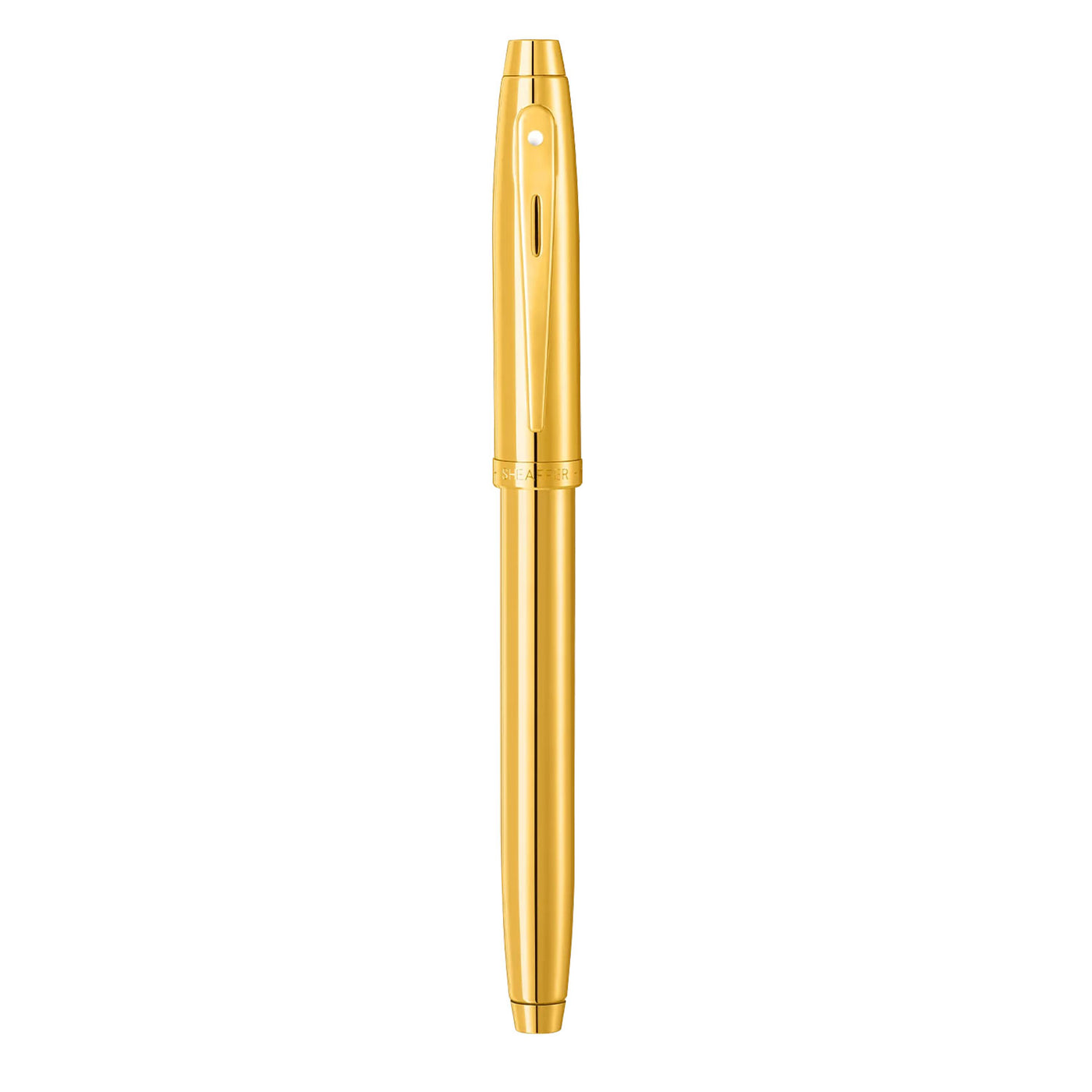 Sheaffer 100 Fountain Pen - Gold GT 6