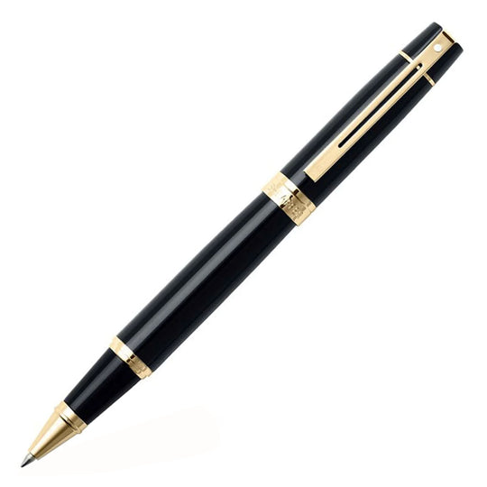 Sheaffer 300 Roller Ball Pen - Glossy Black GT