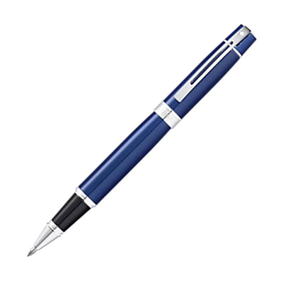 Sheaffer 300 Roller Ball Pen - Glossy Blue CT 1