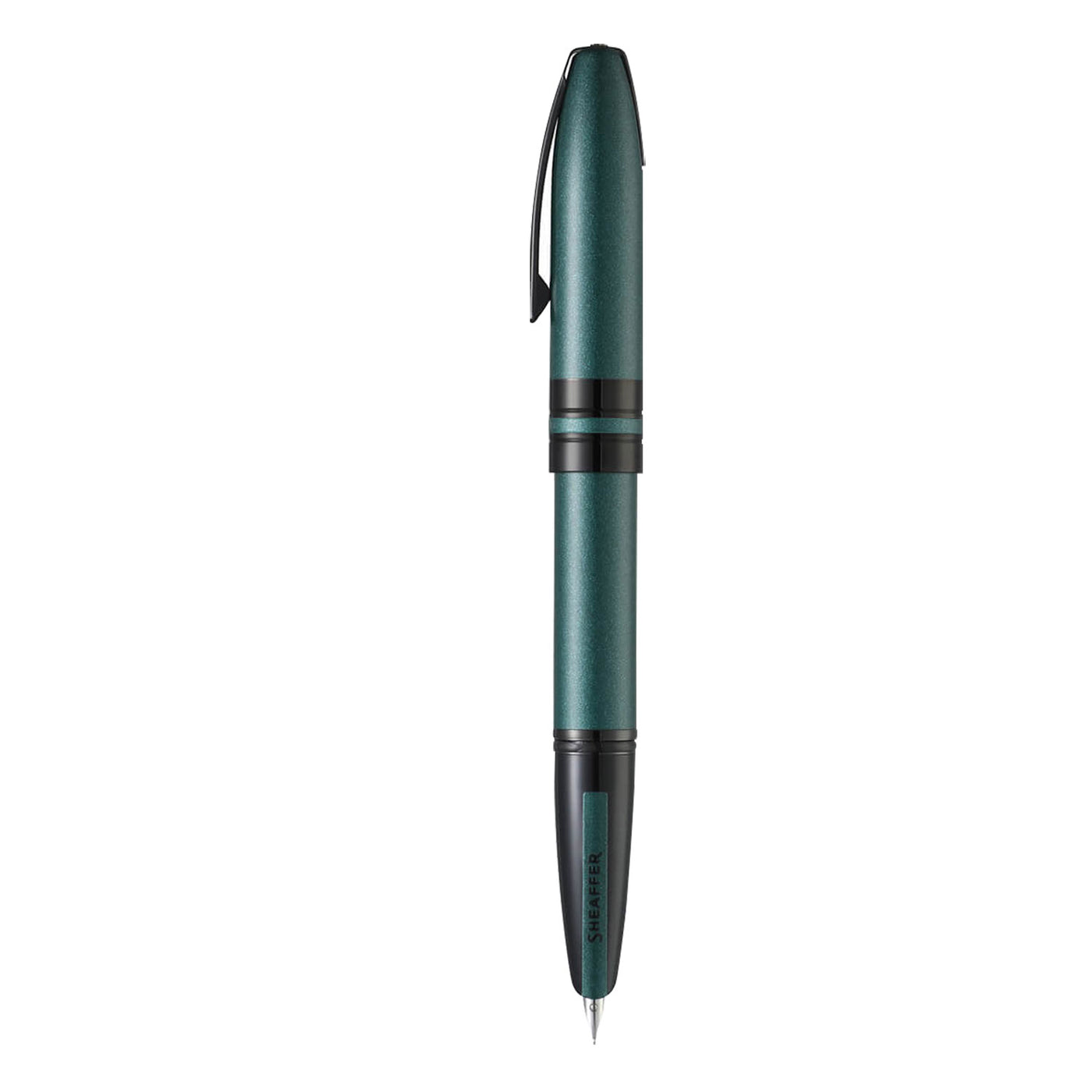 Sheaffer Icon Fountain Pen - Metallic Green PVD 4