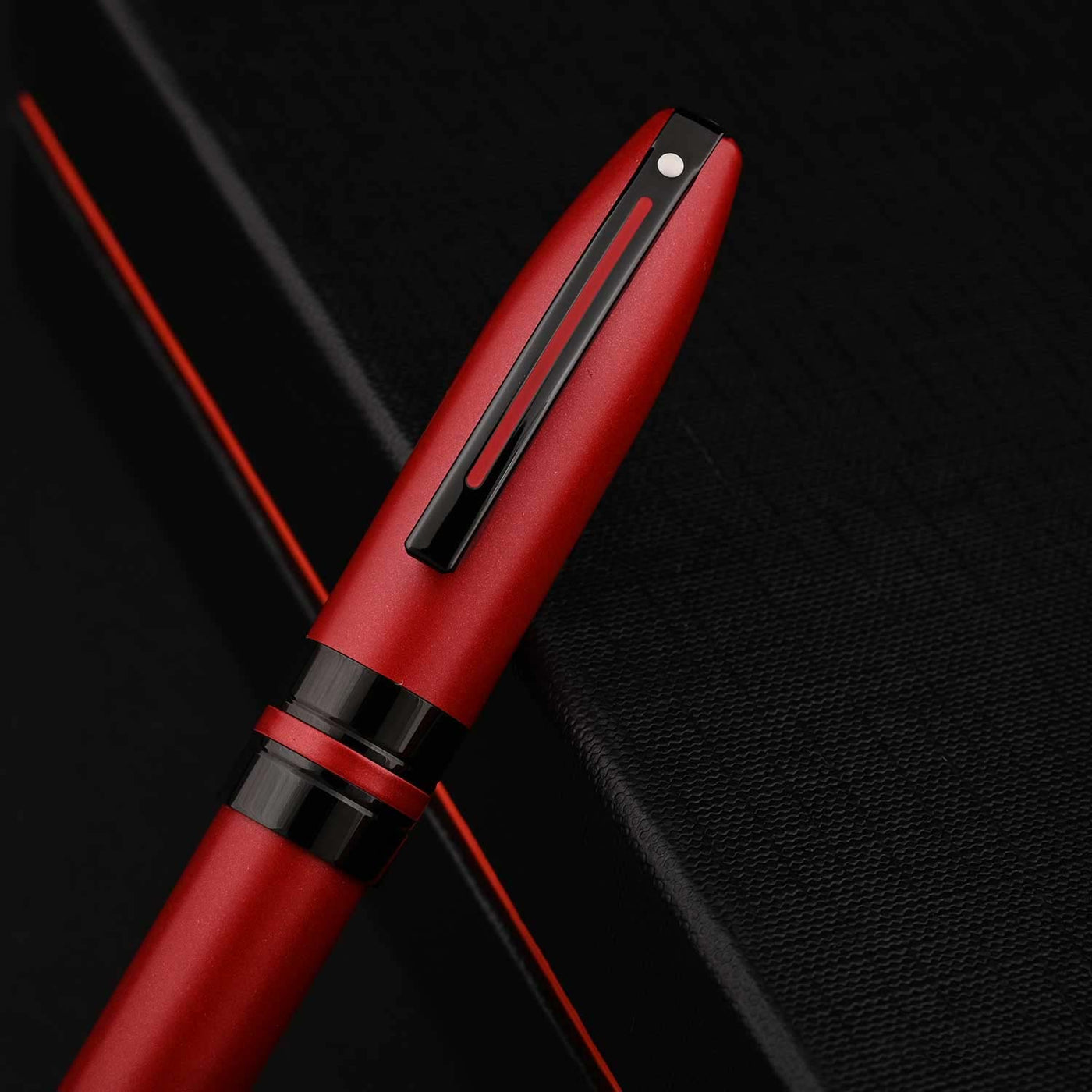 Sheaffer Icon Fountain Pen - Metallic Red PVD