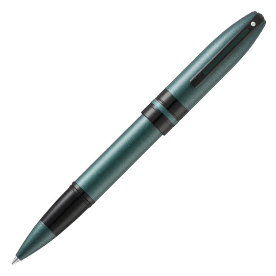 Sheaffer Icon Roller Ball Pen - Metallic Green PVD