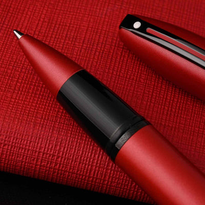 Sheaffer Icon Roller Ball Pen - Metallic Red PVD 8