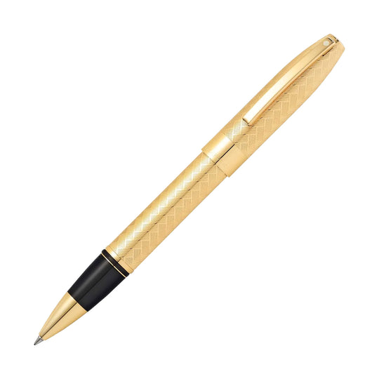 Sheaffer Legacy 23K Gold Plated Chevron Roller Ball Pen