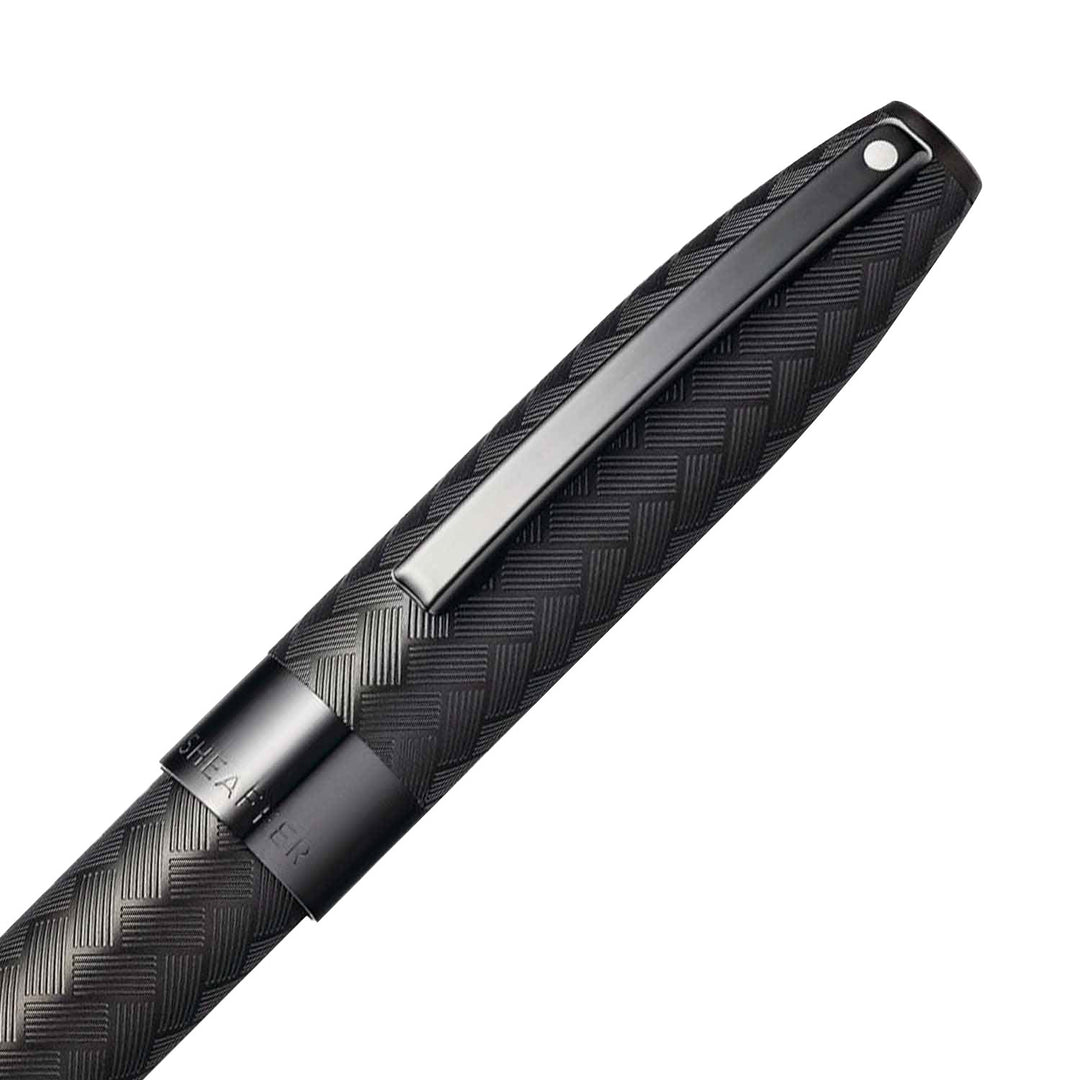 Sheaffer Legacy Heritage Ballpoint Pen - Black Laque W Palladium Trim New Old Stock - View #9