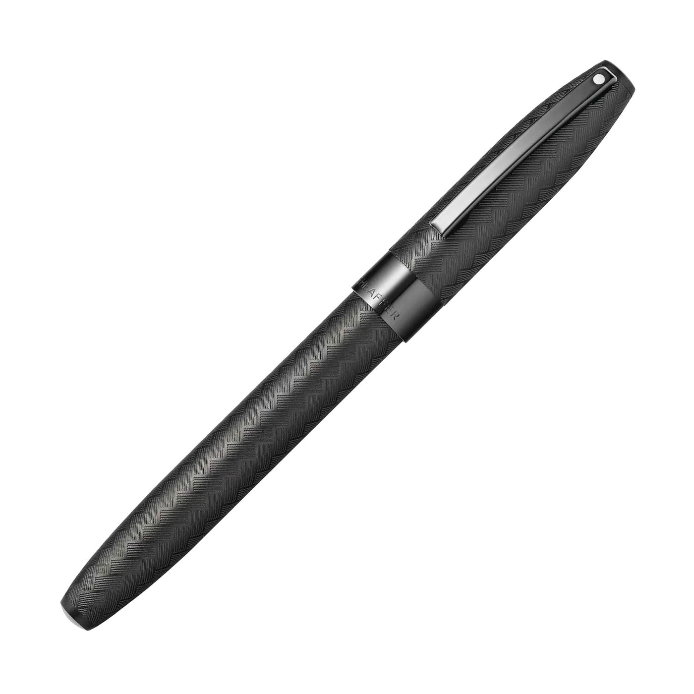 Sheaffer Legacy Chevron Roller Ball Pen - Matte Black PVD 4