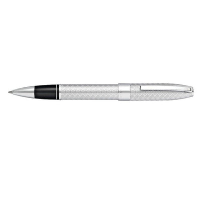 Sheaffer Legacy Chevron Roller Ball Pen - Matte Silver CT 3