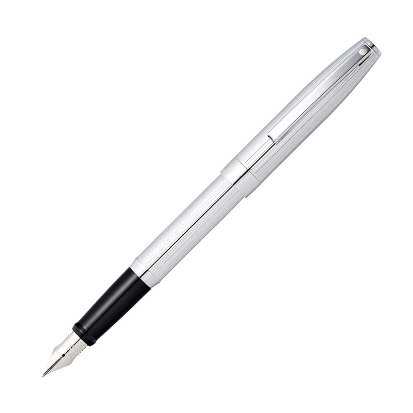 Sheaffer Sagaris Fountain Pen, Chrome - Steel Nib 1
