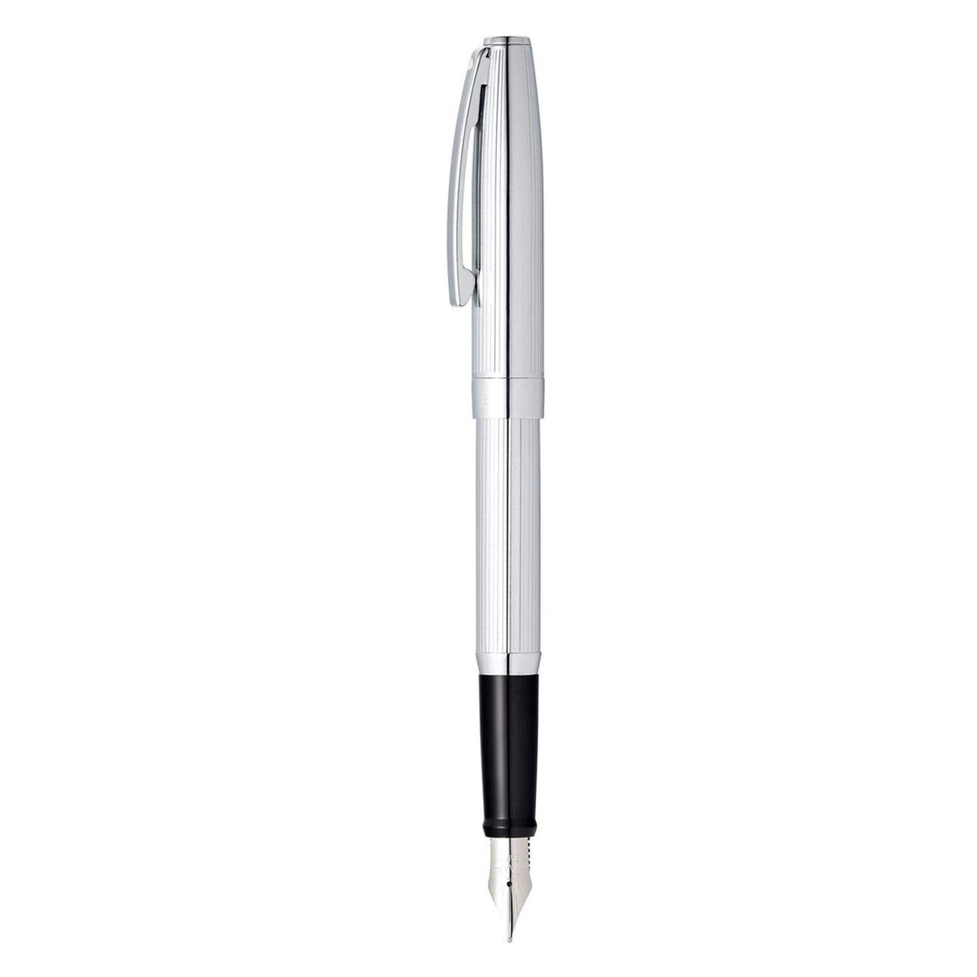 Sheaffer Sagaris Fountain Pen, Chrome - Steel Nib 2