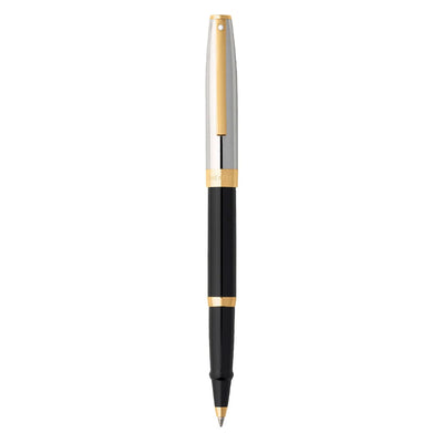 Sheaffer Sagaris Roller Ball Pen - Black & Chrome GT 2