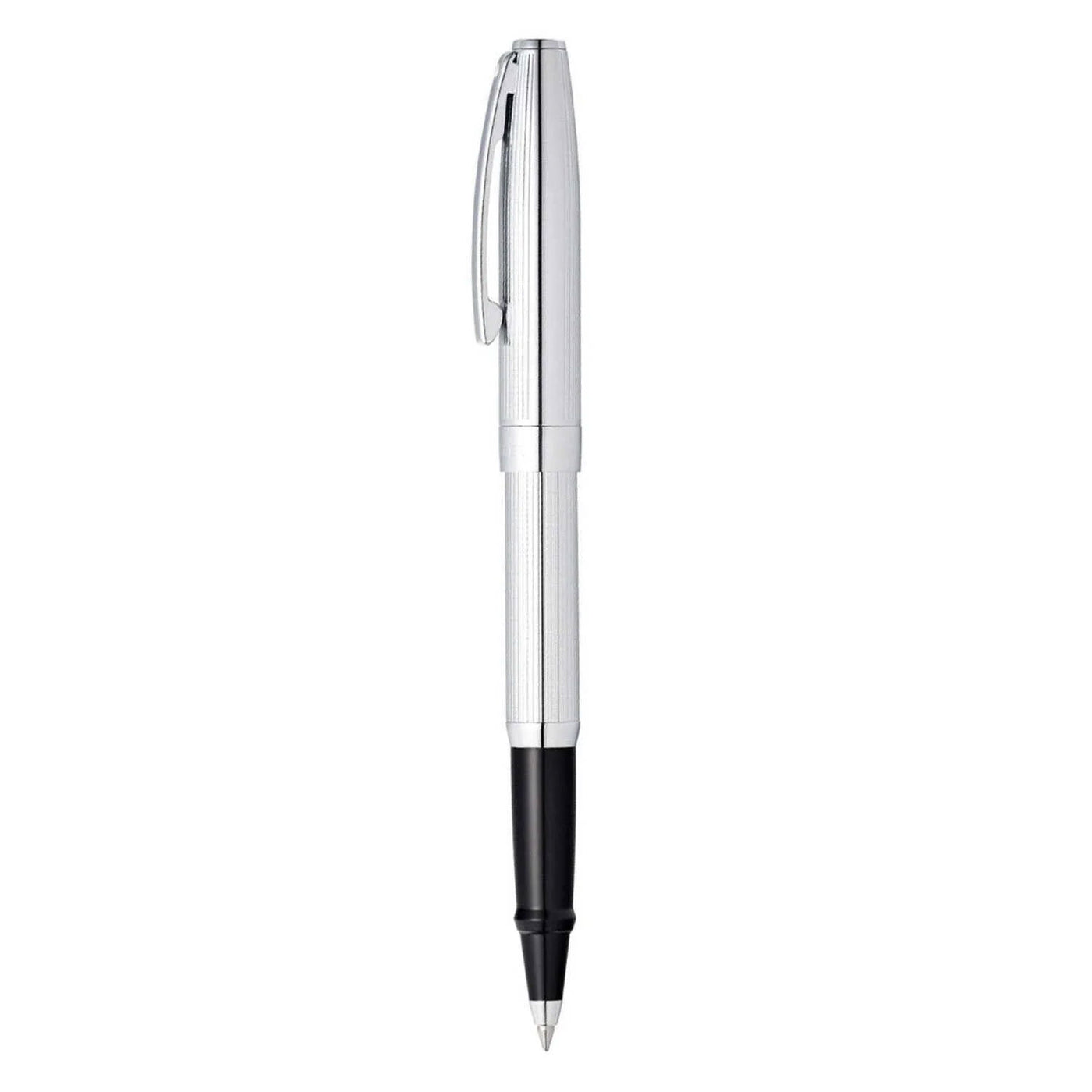 Sheaffer Sagaris Roller Ball Pen - Engraved Chrome CT 2