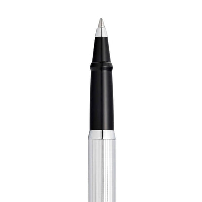Sheaffer Sagaris Roller Ball Pen - Engraved Chrome CT 3