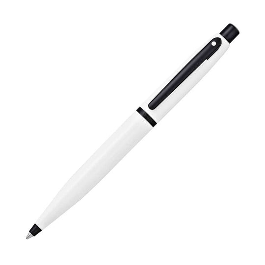 Sheaffer VFM Ball Pen - Glossy White BT