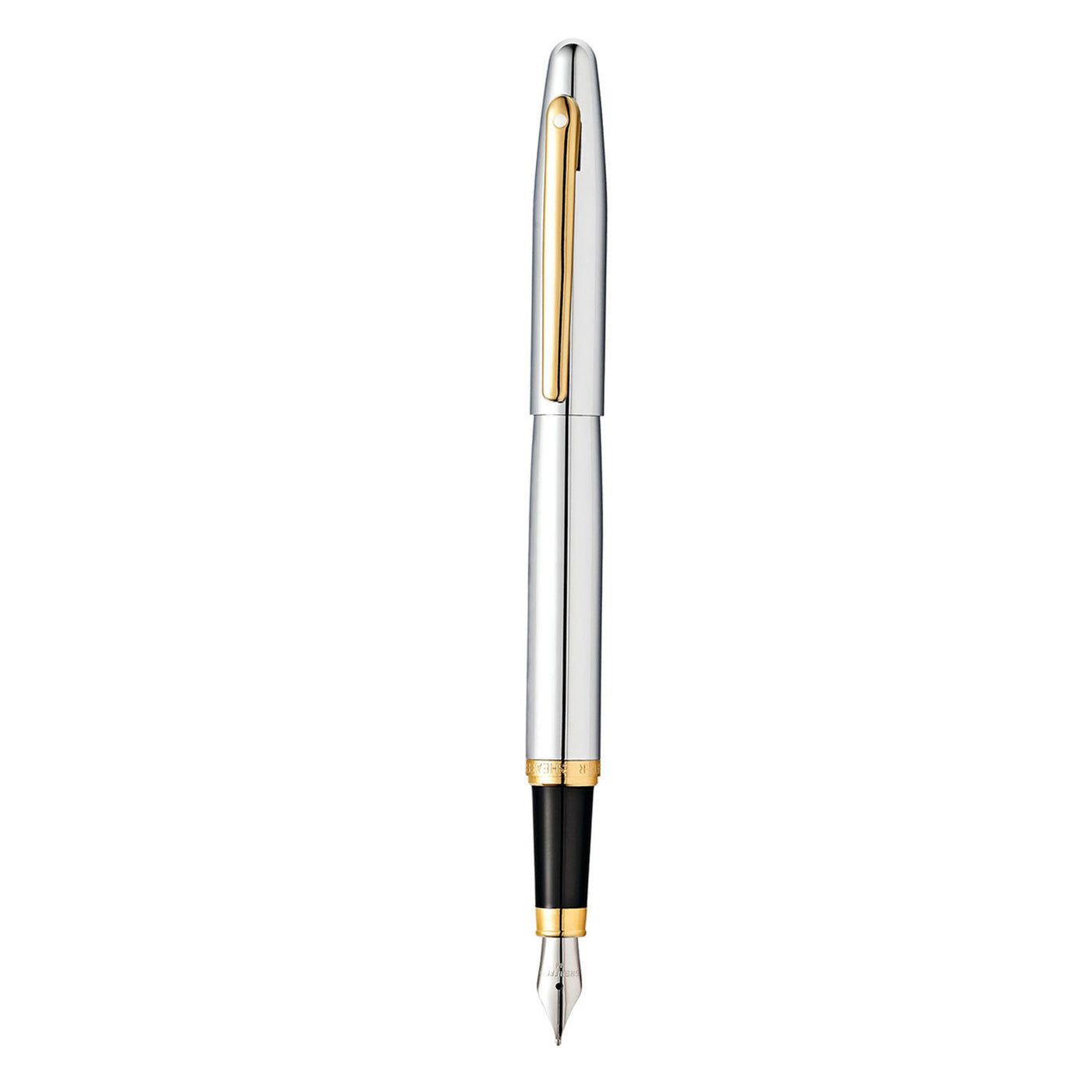 Sheaffer VFM Fountain Pen - Polished Chrome GT 2