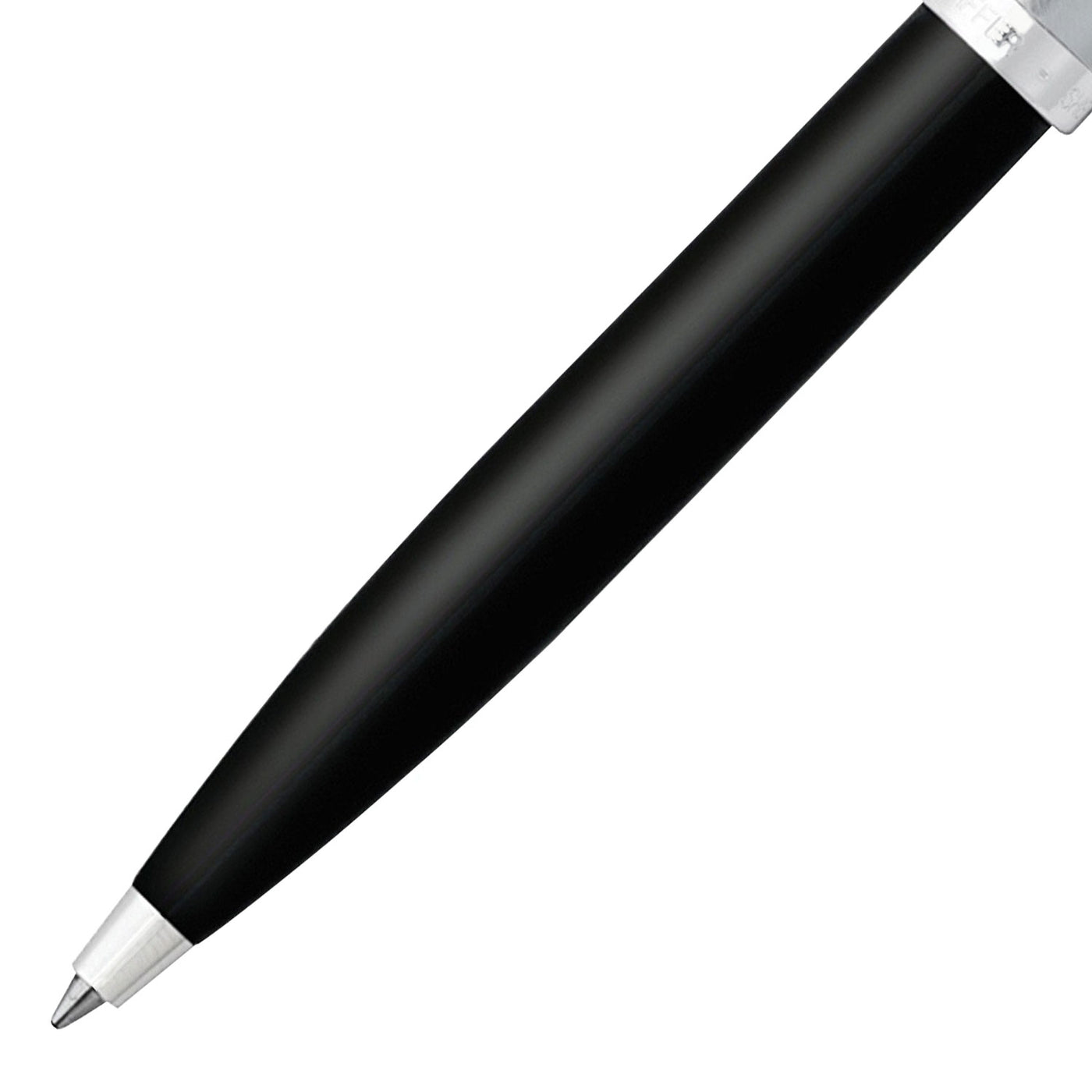 Sheaffer 100 Ball Pen - Black & Brushed Chrome 4