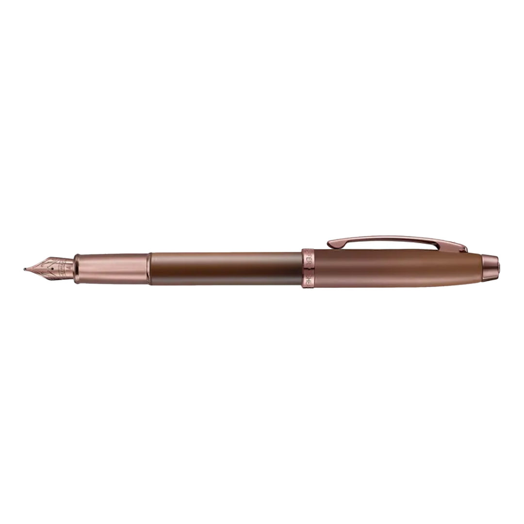 Stylo Roller Waterman Jif/Jiffie - Bleu/Marron, à Cartouches, Neuf