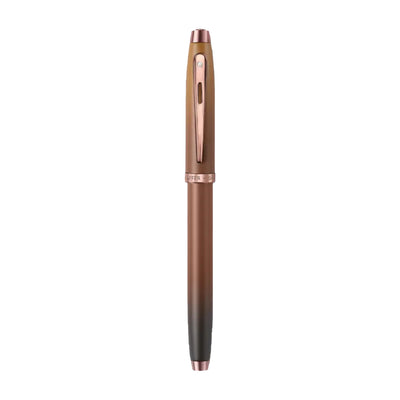 Sheaffer 100 Coffee Edition Roller Ball Pen - Brown PVD 6