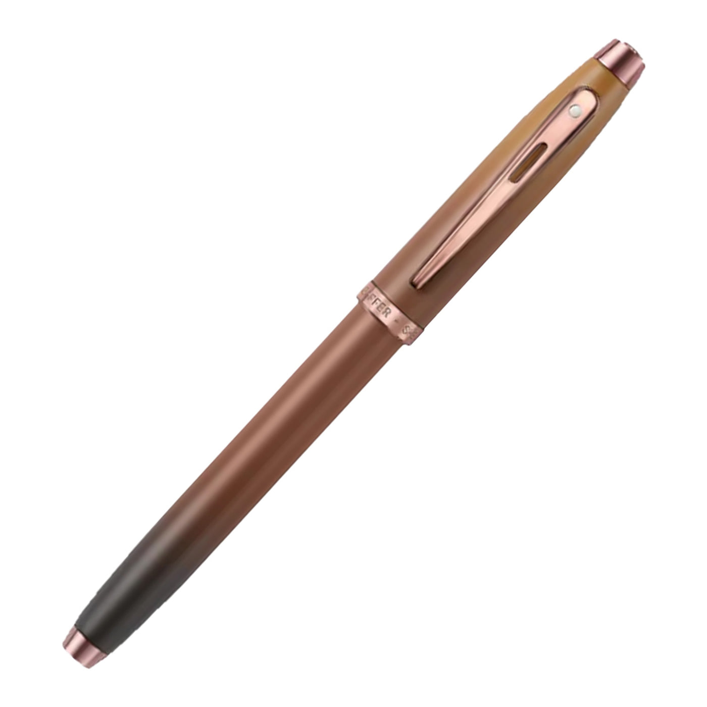 Sheaffer 100 Coffee Edition Roller Ball Pen - Brown PVD 8