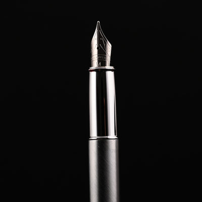 Sheaffer 100 Fountain Pen - Brushed Chrome CT 9