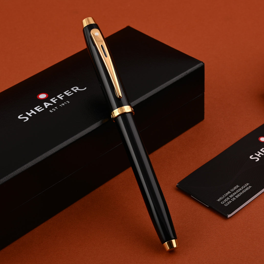 Buy Sheaffer 100 Fountain Pen Glossy Black Online at Makoba-Sheaffer