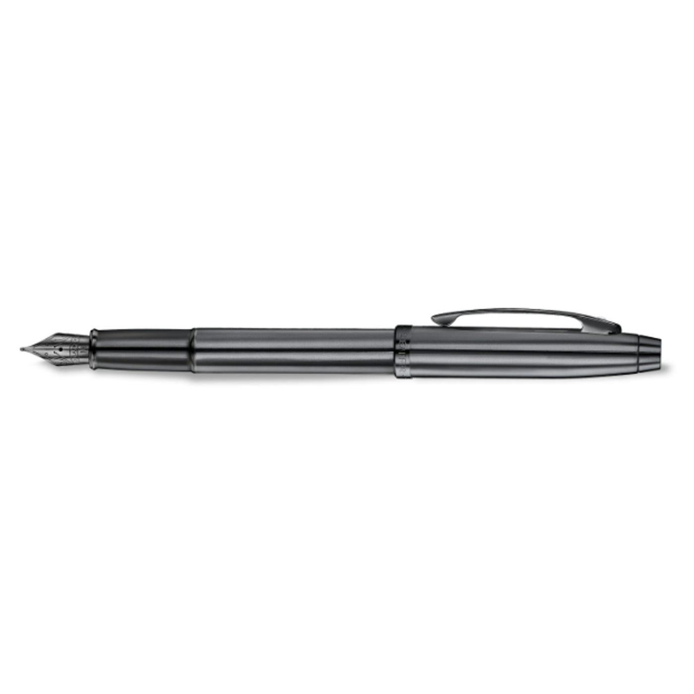 Sheaffer 100 Ionic Fountain Pen - Gunmetal Grey PVD 11