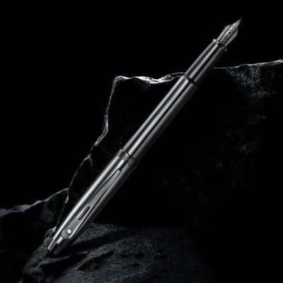 Sheaffer 100 Ionic Fountain Pen - Gunmetal Grey PVD 18