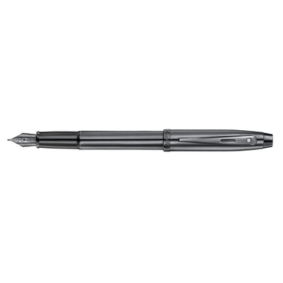 Sheaffer 100 Ionic Fountain Pen - Gunmetal Grey PVD 4